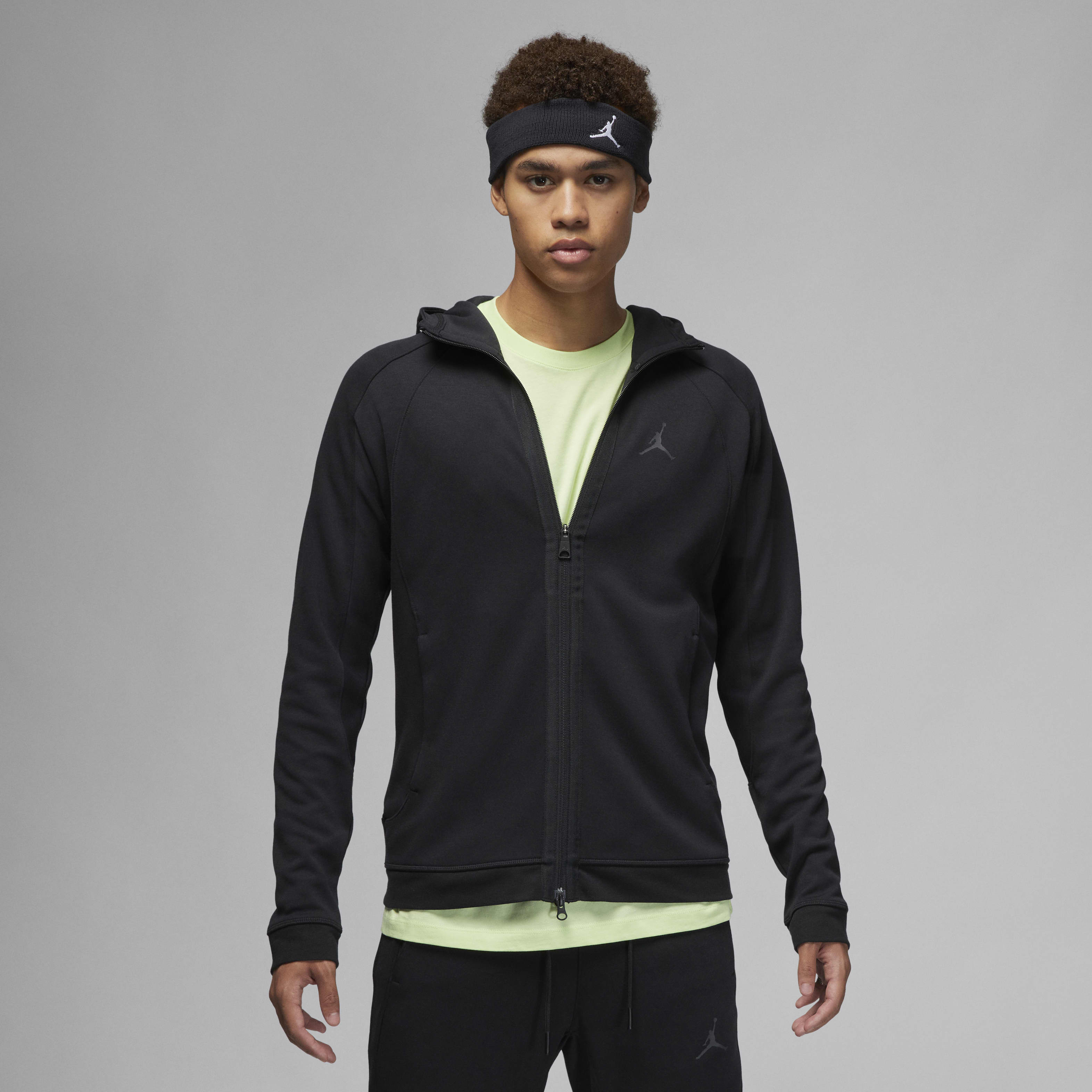 Nike Jordan Dri FIT Sport Men s Air Fleece Full Zip Hoodie King s Cross